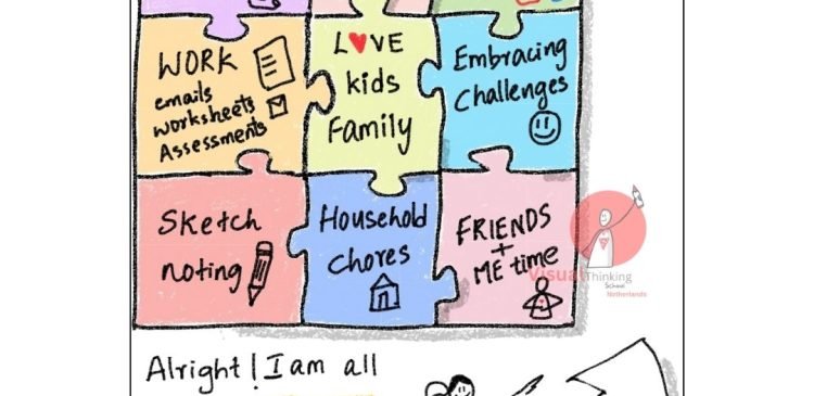 "Maths Sketch Notes: Your Mindful Monday Guide"